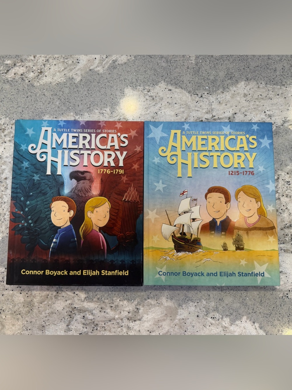 The Tuttle Twins American History Volume 1 and 2